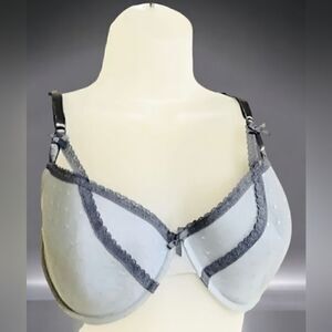 BRA SMART& SEXY Signature LACE, MESH Light Lined  Style #SA70 Size 42D/44C GIFT!